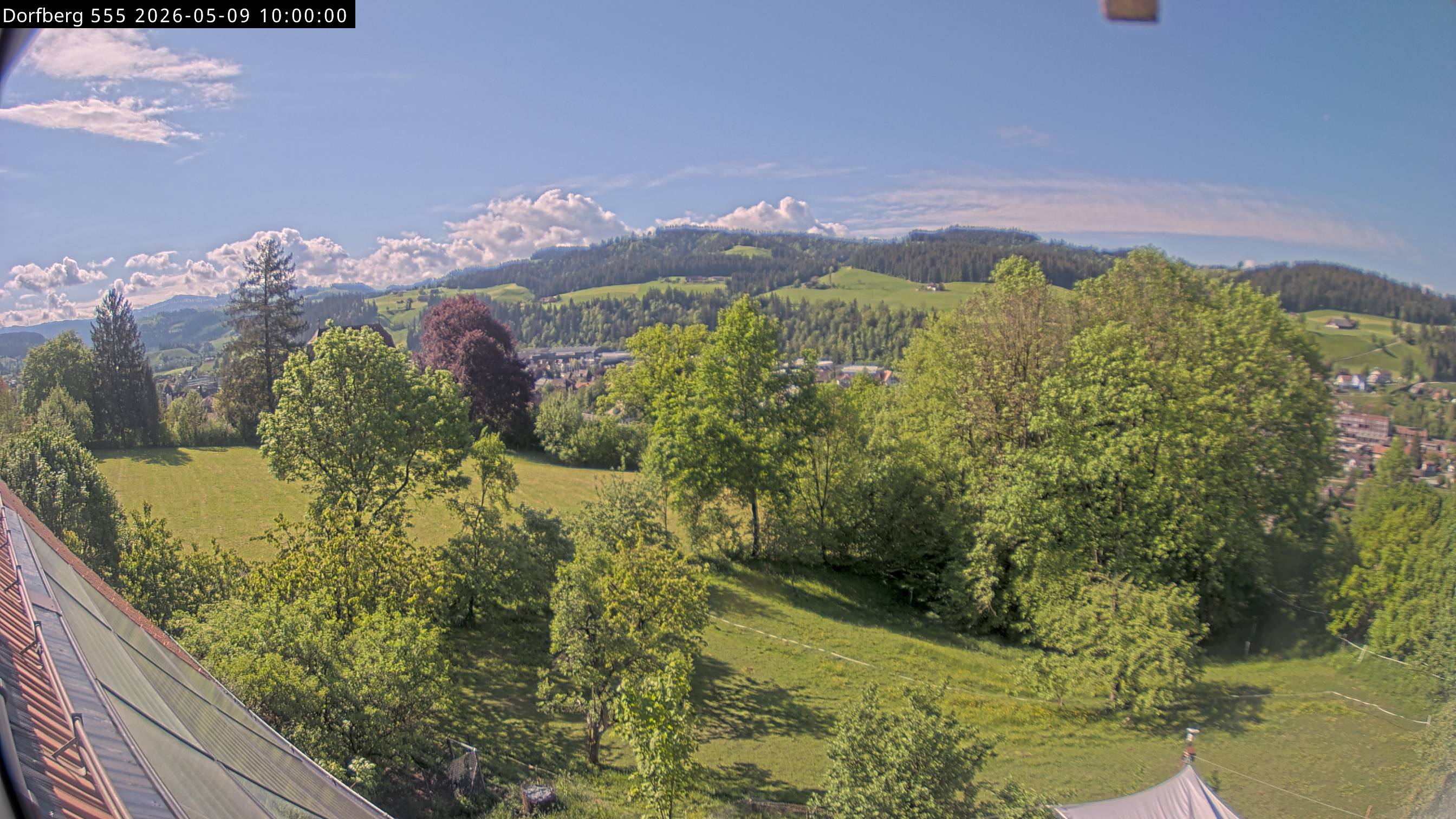 Webcam-Bild: Aussicht vom Dorfberg in Langnau 20260509-100000