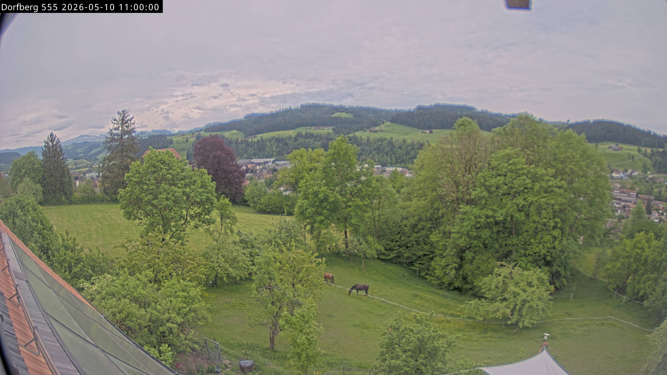 Webcam-Bild: Aussicht vom Dorfberg in Langnau 20260510-110000