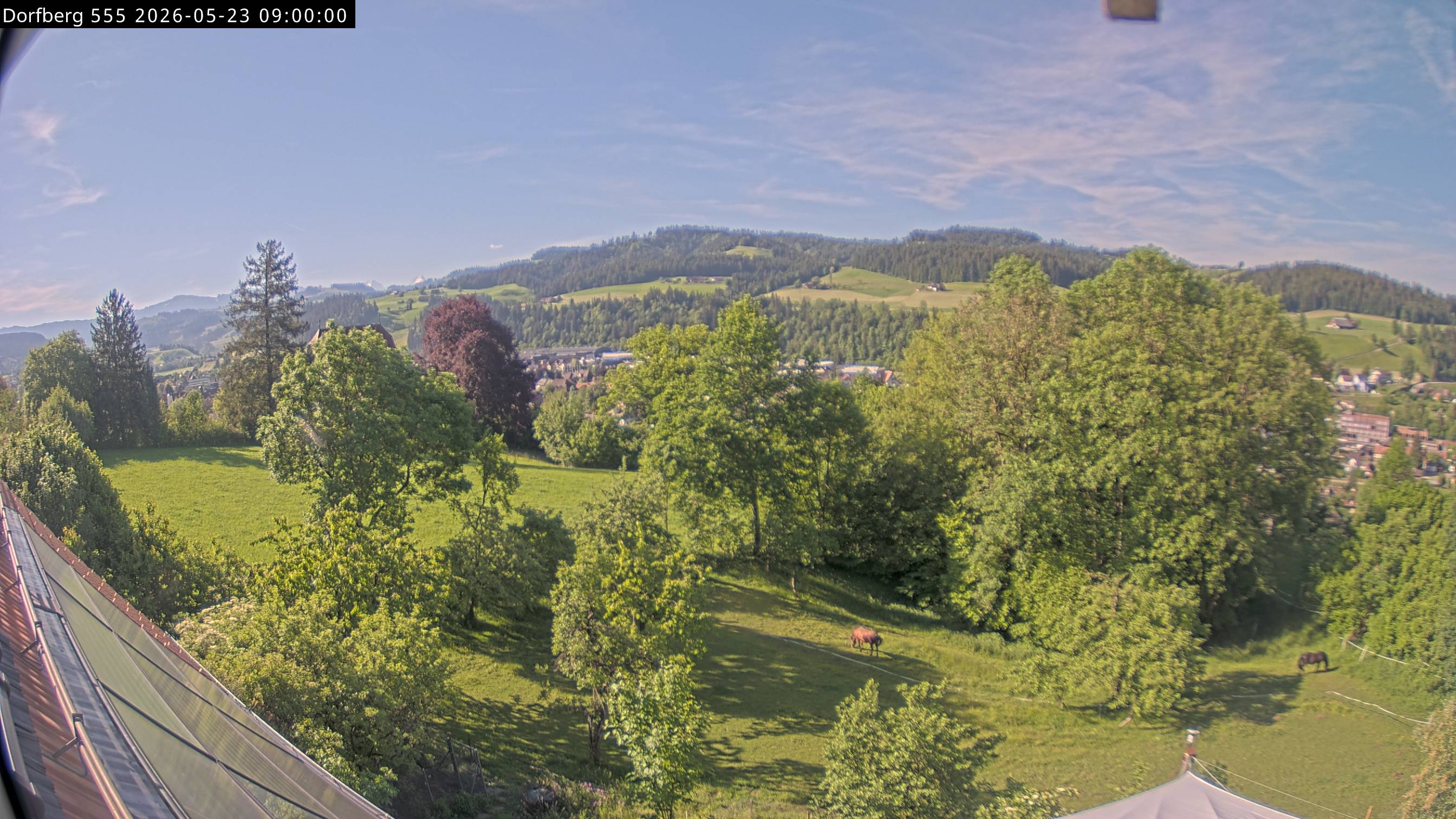 Webcam-Bild: Aussicht vom Dorfberg in Langnau 20260523-090000