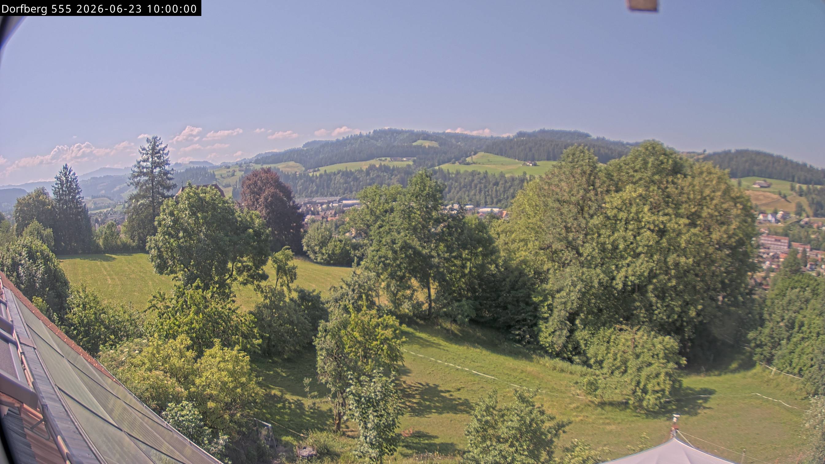 Webcam-Bild: Aussicht vom Dorfberg in Langnau 20260623-100000