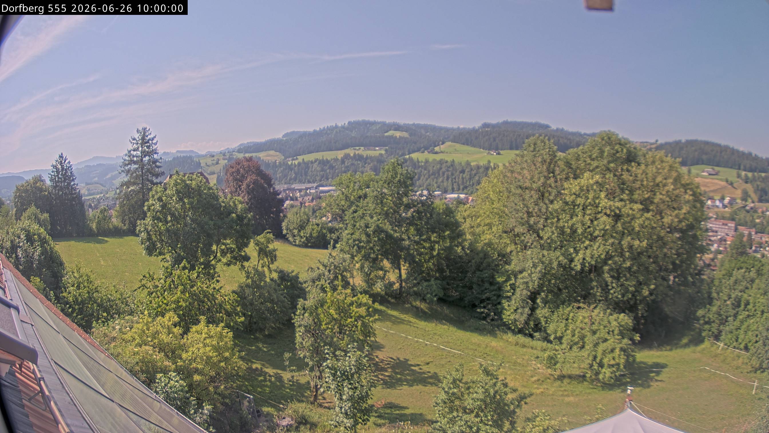 Webcam-Bild: Aussicht vom Dorfberg in Langnau 20260626-100000