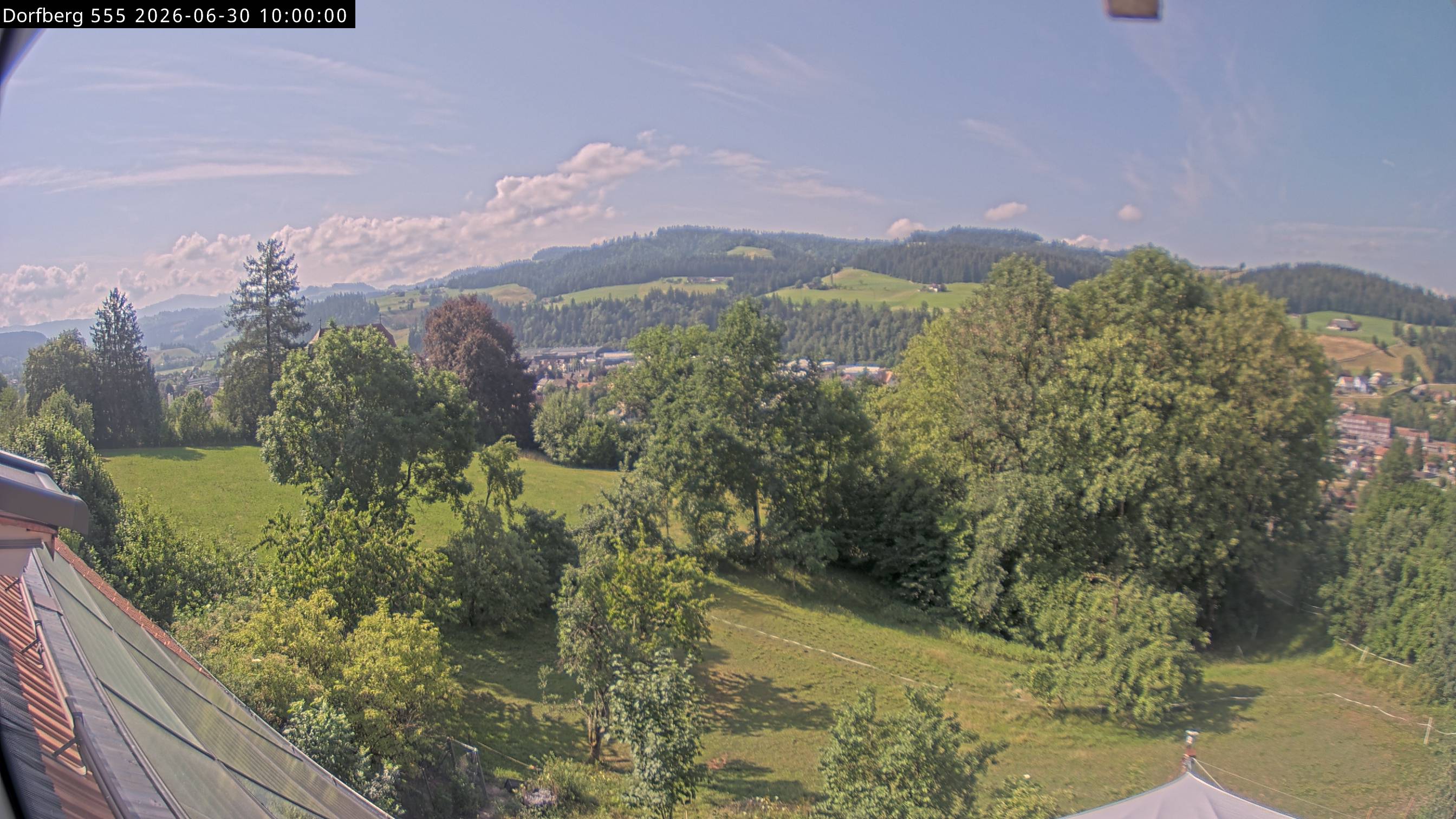 Webcam-Bild: Aussicht vom Dorfberg in Langnau 20260630-100000