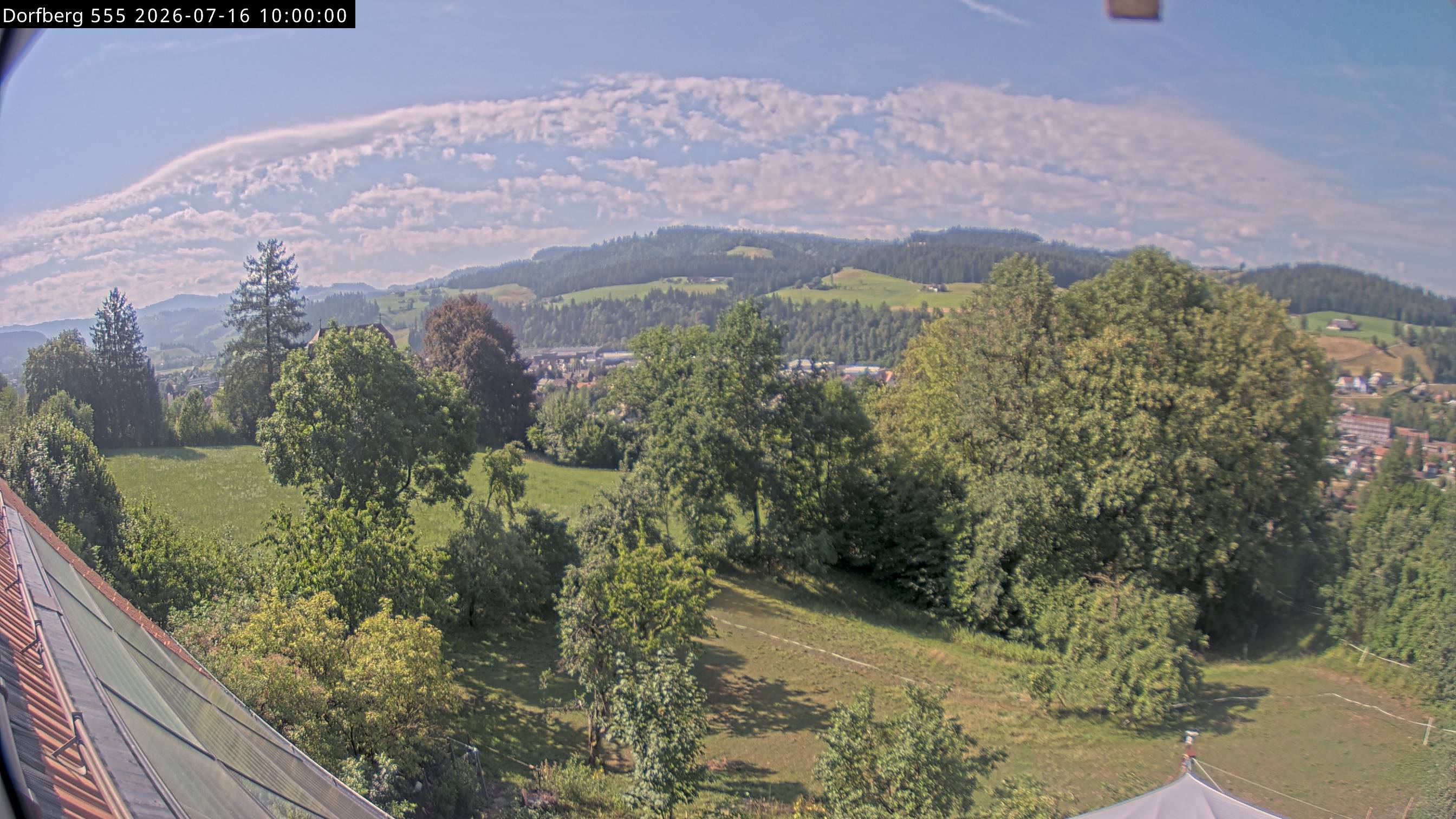 Webcam-Bild: Aussicht vom Dorfberg in Langnau 20260716-100000