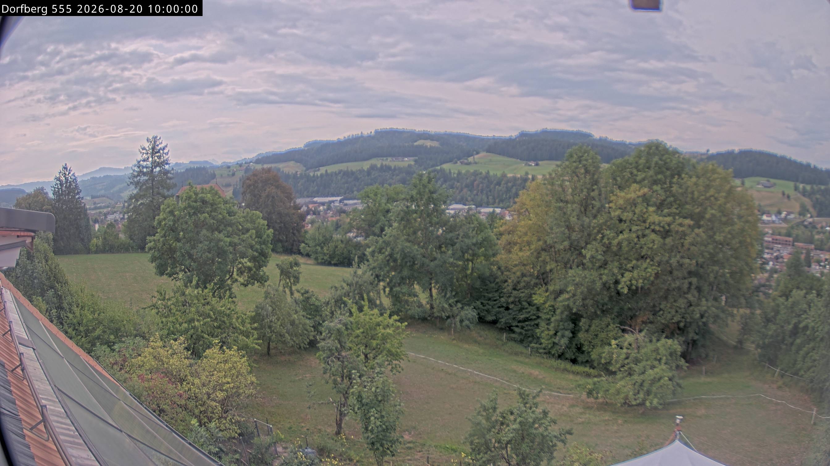 Webcam-Bild: Aussicht vom Dorfberg in Langnau 20260820-100000