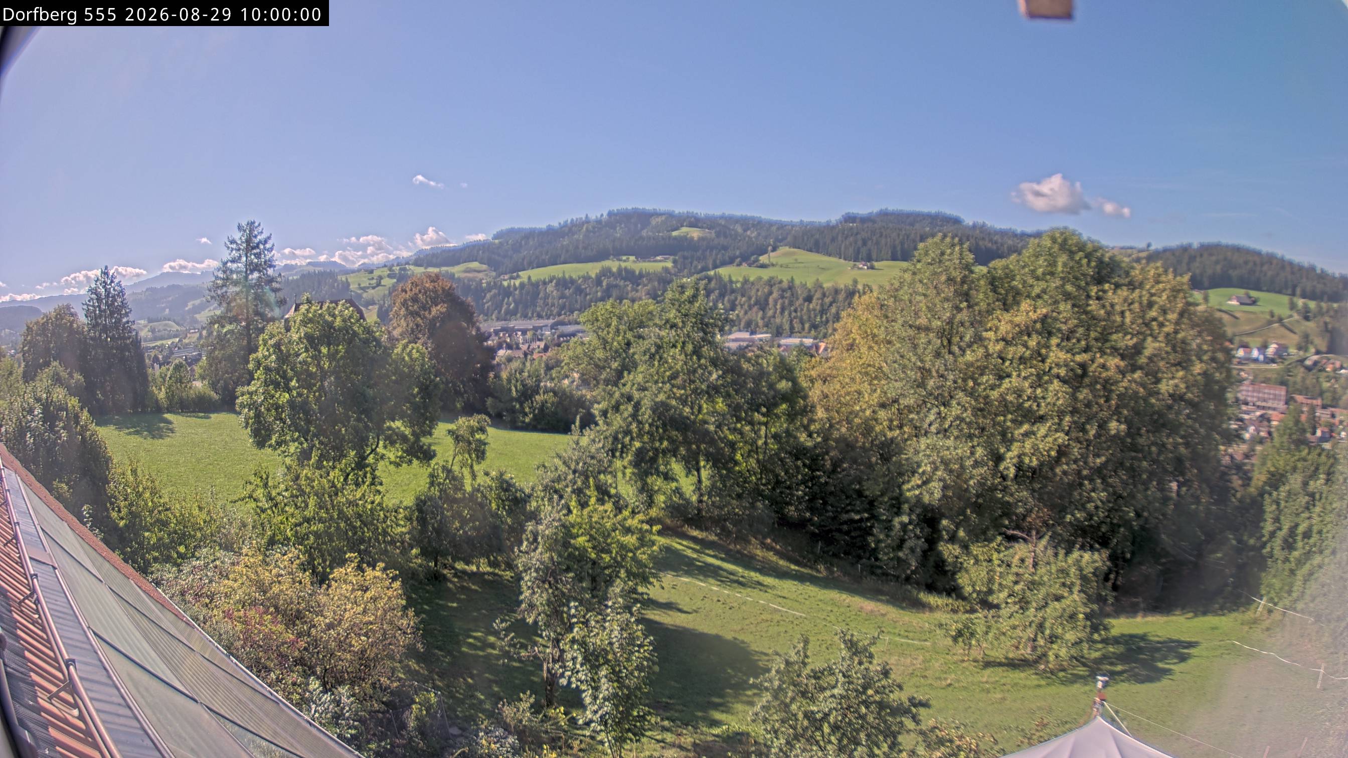 Webcam-Bild: Aussicht vom Dorfberg in Langnau 20260829-100000