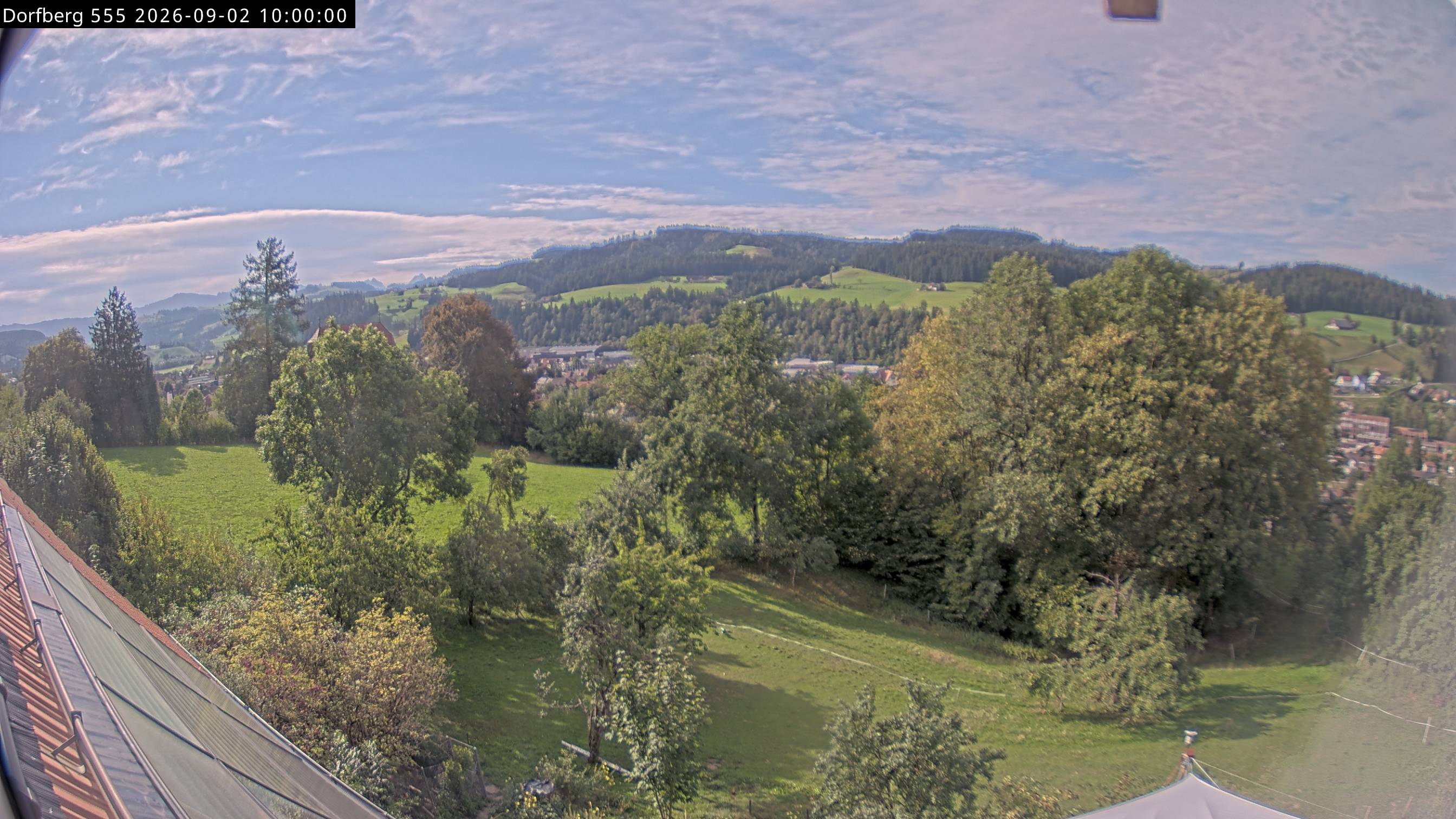 Webcam-Bild: Aussicht vom Dorfberg in Langnau 20260902-100000