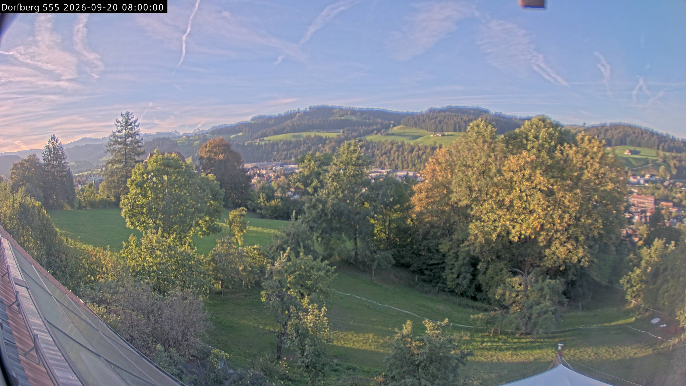 Webcam-Bild: Aussicht vom Dorfberg in Langnau 20260920-080000
