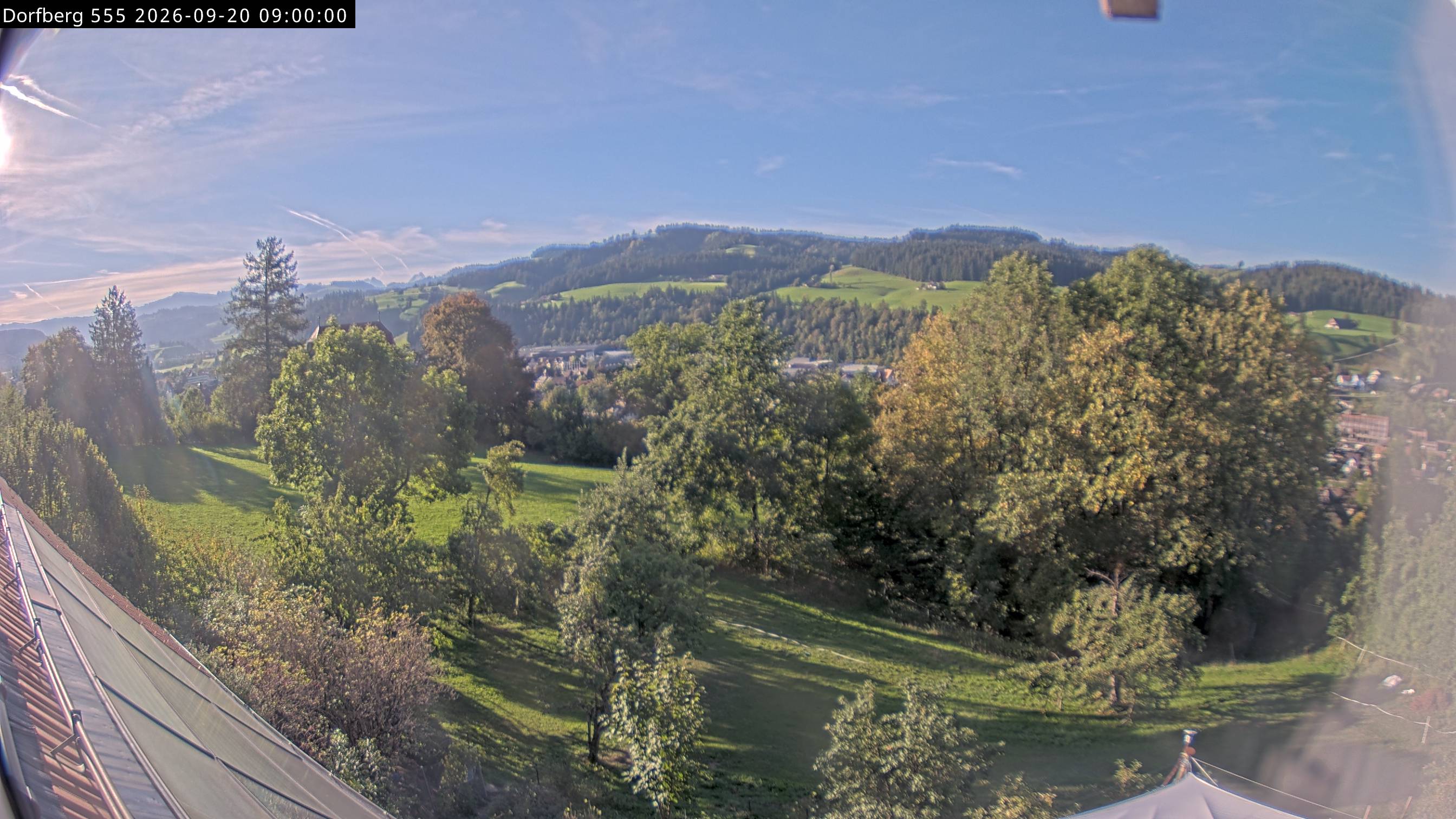 Webcam-Bild: Aussicht vom Dorfberg in Langnau 20260920-090000