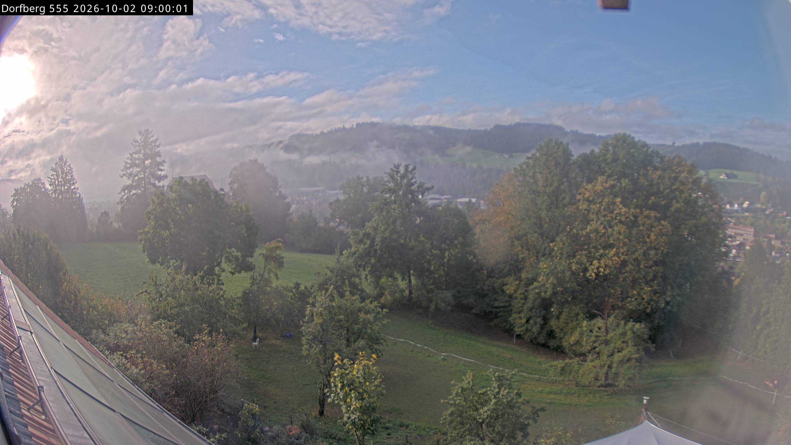 Webcam-Bild: Aussicht vom Dorfberg in Langnau 20261002-090000