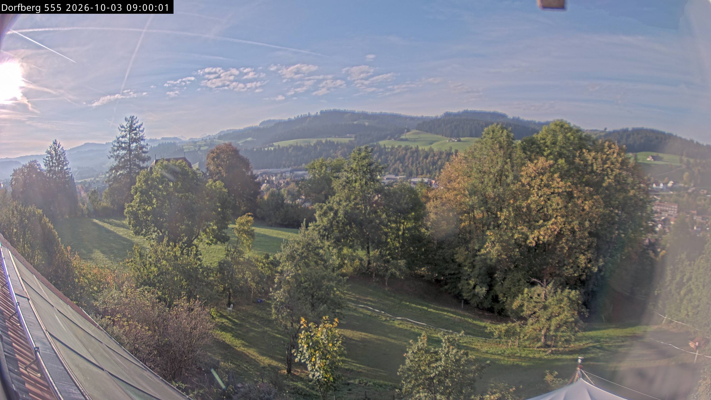 Webcam-Bild: Aussicht vom Dorfberg in Langnau 20261003-090000