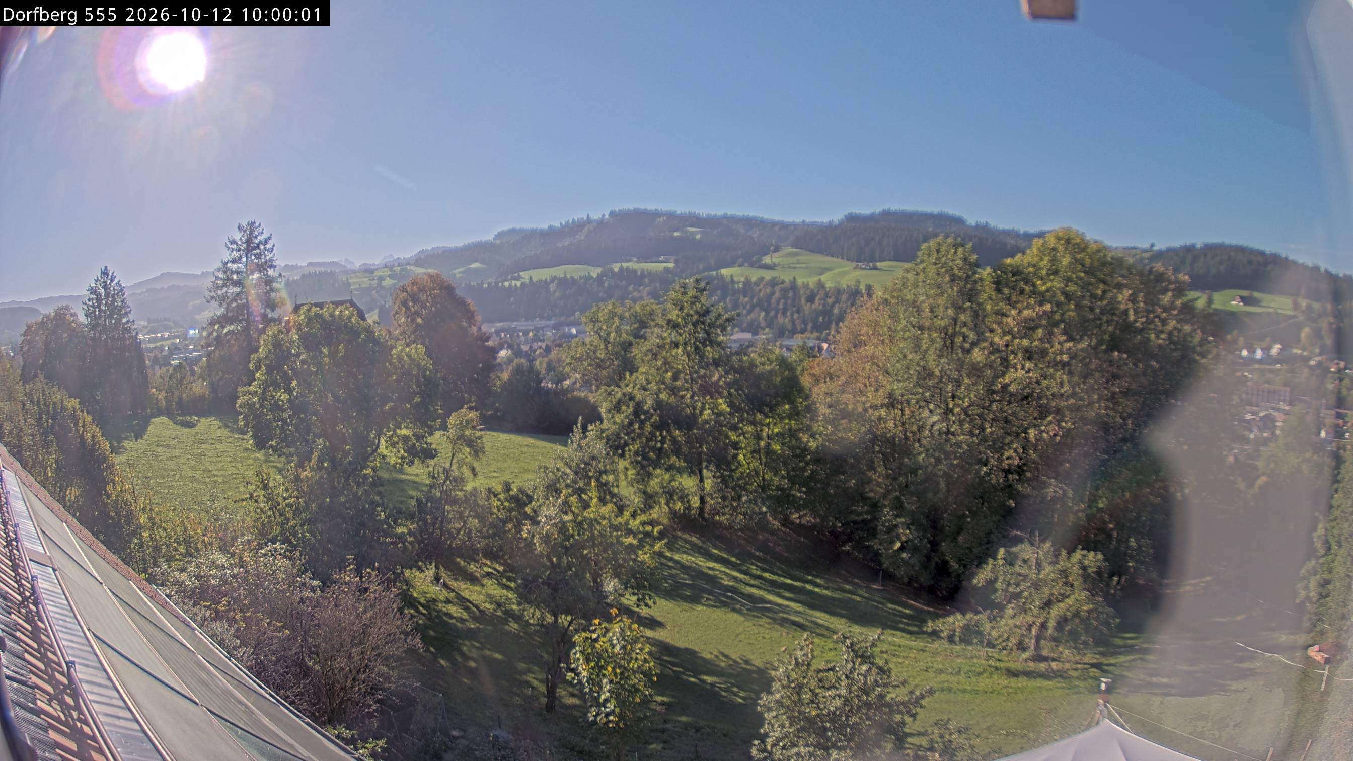 Webcam-Bild: Aussicht vom Dorfberg in Langnau 20261012-100000